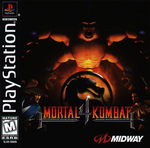 Mortal Kombat 4 (USA) Cover